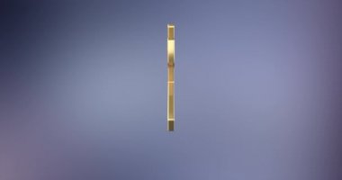 Araçları altın 3d simgesi