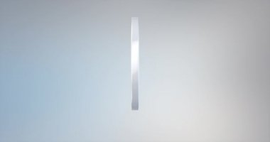 Sikke Bitcoin beyaz 3d simgesi