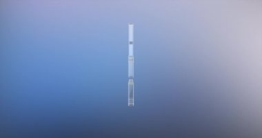 Hiyerarşi ağ cam 3d simgesi