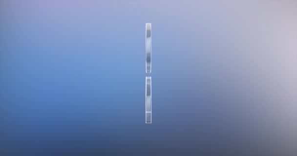 Icône 3d en verre utilisateur 