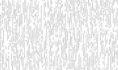 Beyaz arka planda siyah mürekkep lekeli yağmur deseni. Kusursuz yağmur deseni.