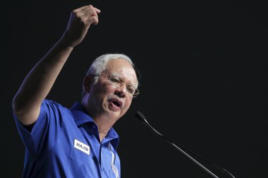 Malaysia Prime Minister, Najib Razak clipart