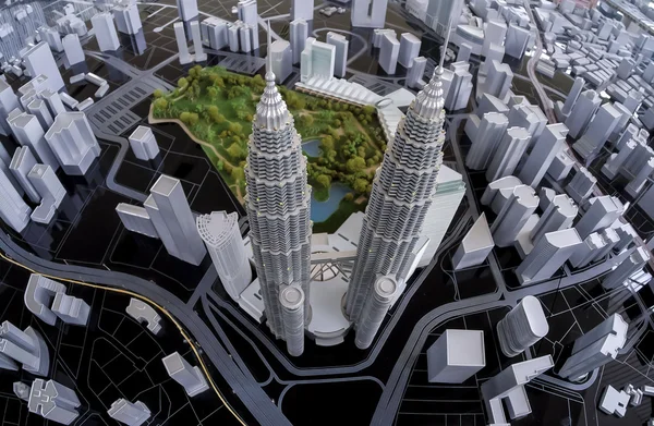 KLCC / Petronas Twin Towers — Stock Photo, Image