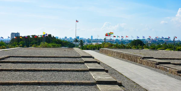 Внешний вид маяка Христофора Колумба. Санто-Доминго, Доминиканская Республика . — стоковое фото