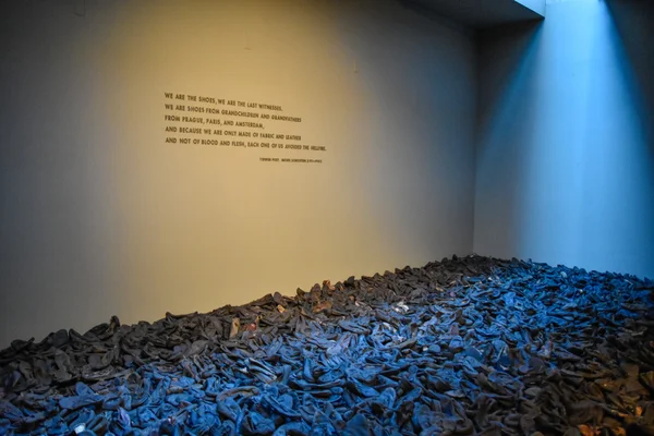 Museu Memorial do Holocausto, Washington DC, EUA . — Fotografia de Stock