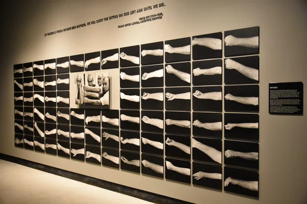 Museu Memorial do Holocausto, Washington DC, EUA . — Fotografia de Stock