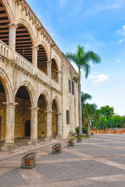 Alcazar de Colon, Diego Columbus Residence in Santo Domingo, Dominican Republic. — Stock Photo, Image