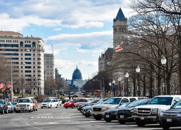 Вашингтон, округ Колумбия, США - 19 декабря 2015 года: Мемориал Второй мировой войны. Вашингтон, округ Колумбия, США . — стоковое фото