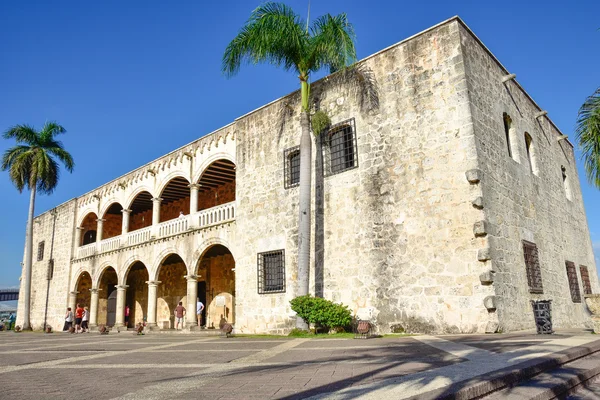 Alcazar de kolon, Diego Columbus Residence. Santo Domingo, Dominik Cumhuriyeti. — Stok fotoğraf