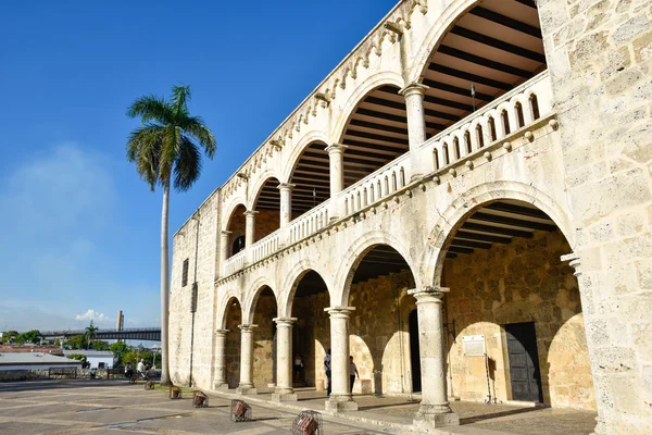 Alcazar de kolon, Diego Columbus Residence. Santo Domingo, Dominik Cumhuriyeti. — Stok fotoğraf