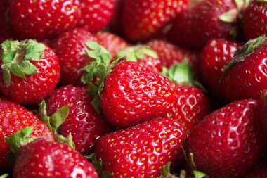 Taze çilek. Çilek arka plan