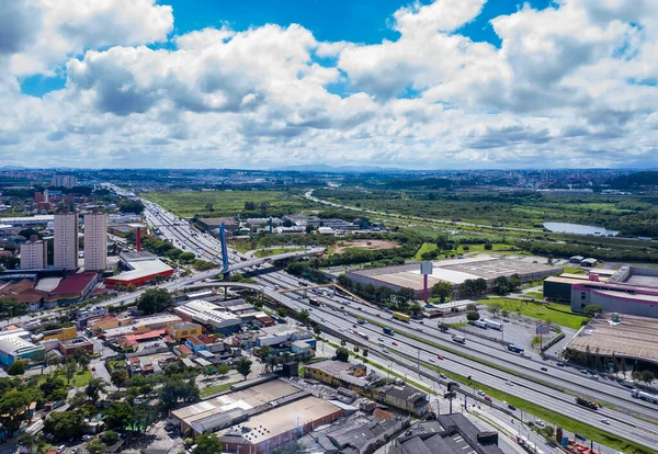 Guarulhos Cidade Dutra Rodovia Cidade Marco — Fotografia de Stock