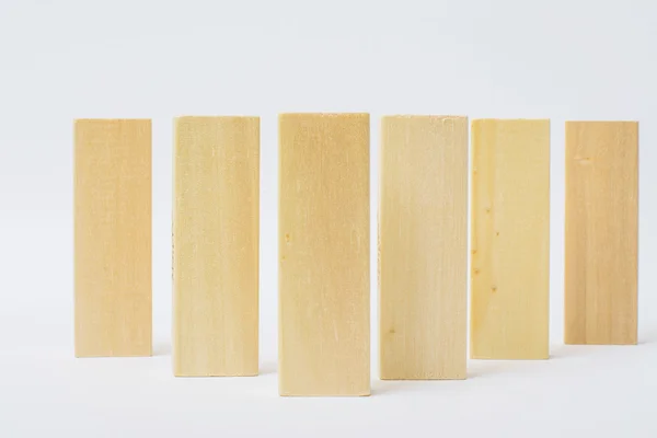 blocks wood game isolate on white background
