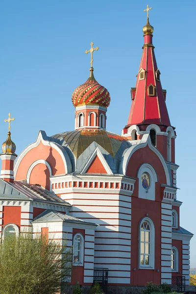 La Iglesia en nombre del Tryphon del Mártir Santo. La Iglesia Ortodoxa — Foto de Stock