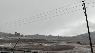 Şehrin gece manzarası