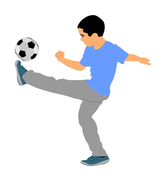 Two Soccer Players Duel in the Game 23985616 Vector Art at Vecteezy