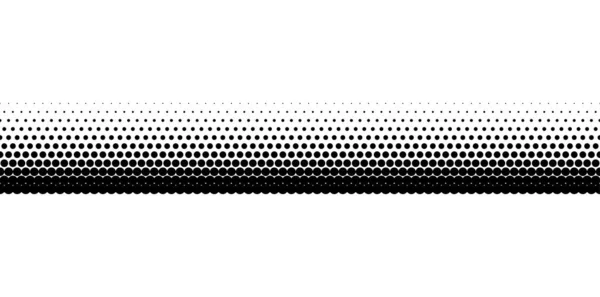 Seamless halftone basic line border on the glass window. black vector illustration — Stock Vector