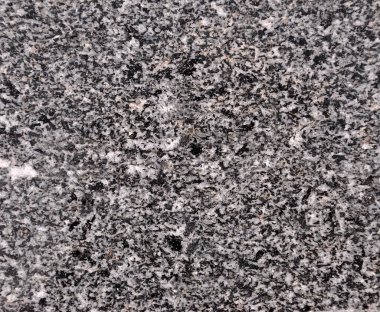 Siyah, gri ve beyaz renkli mermer taş dokusu, düzensiz noktalar