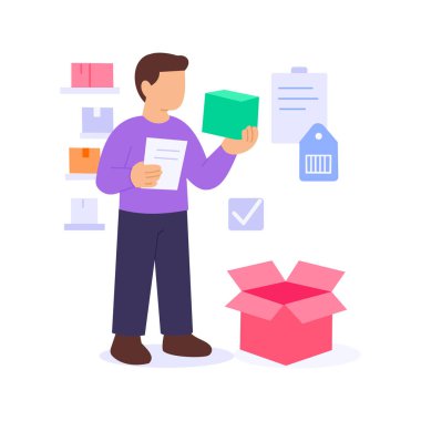 Alınan Ürün, paketi mutlu bir şekilde açıyor.