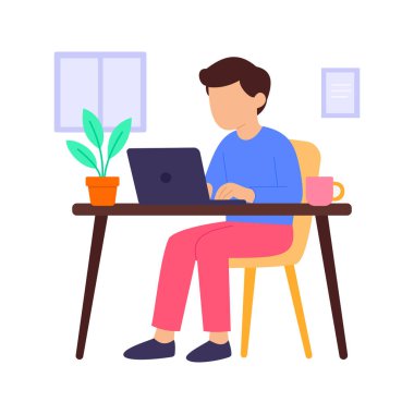 Geribildirim İzleniyor, müşteri tepkilerini ve tatmini takip ediliyor, Düz vektör karakter çizimi