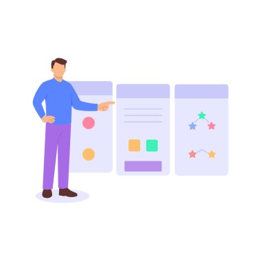 Fiyat Planı, yapılandırılmış ürün fiyatlandırma seçenekleri açıkça sunuluyor, düz vektör karakter çizimi