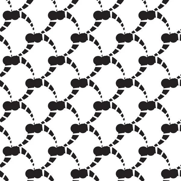 Αφηρημένη γεωμετρικό μοτίβο. Ένα ομοιογενές φόντο. Άσπρο και μαύρο υφή. — Διανυσματικό Αρχείο
