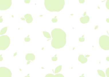 Dikişsiz apple arka plan deseni