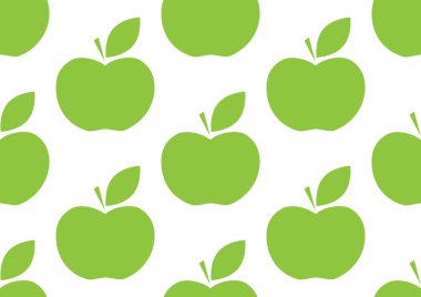 Dikişsiz apple arka plan deseni