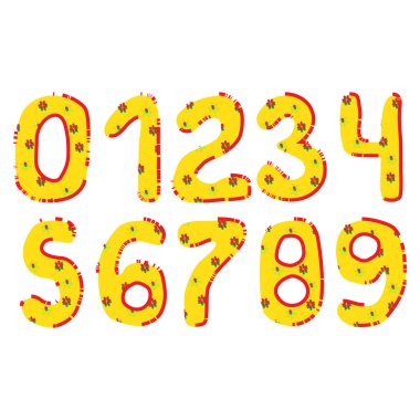 El yazısıyla yazılan sayılar kümesi