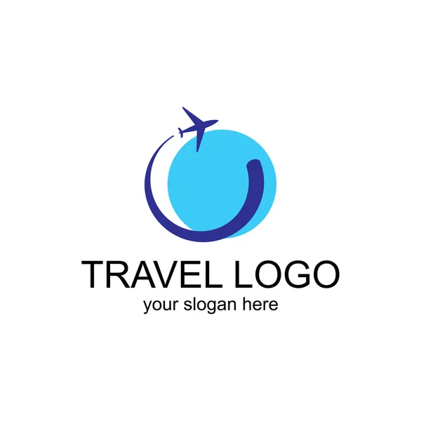 Seyahat logo şablonu