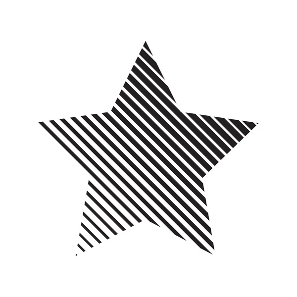Fondo de estrellas de rayas abstractas — Vector de stock