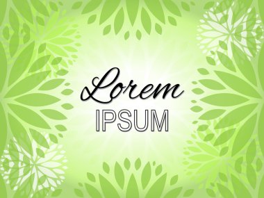 arka plan ile yeşil yaprak