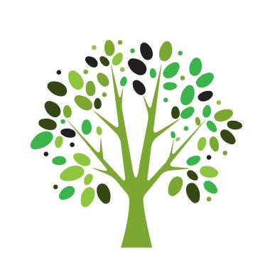 stilize ağaç çizimi