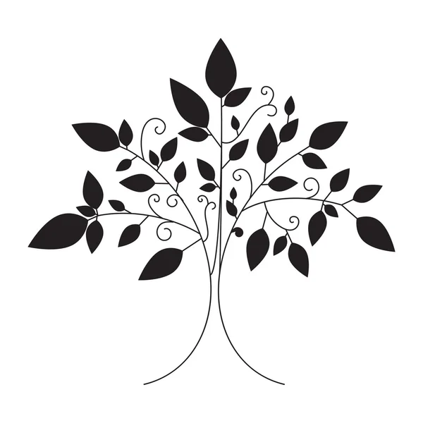 矢量树标志，标志的树图标 — 图库矢量图片