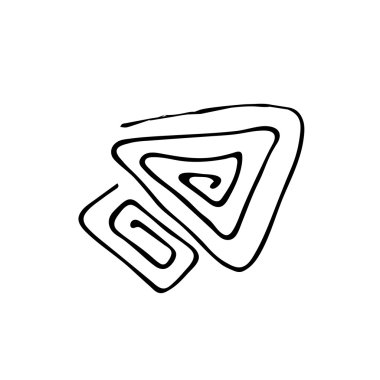 El çekilmiş ok simgesi