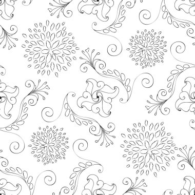 Kusursuz çiçek deseni