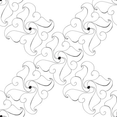 Kusursuz çiçek deseni