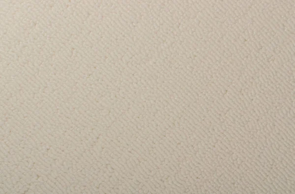 Tapis Blanc Texture Arrière Plan Vue Dessus Tapis Nylon Beige — Photo