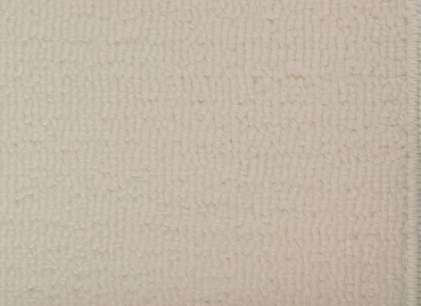 White Carpet Texture Background Top View Beige Nylon Carpeting Mat — Stock Photo, Image