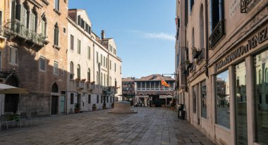 İtalya, Venedik 23 Temmuz 2020: Yazın Meşhur İtalyan Venedik 'in Editör Görüntüsü