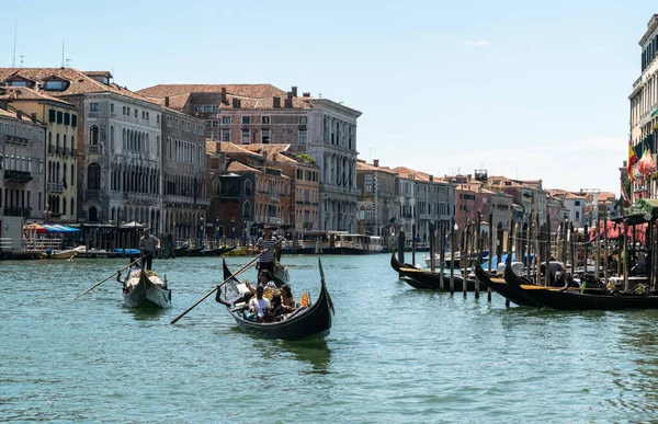 Italie Venise Juillet 2020 Image Éditoriale Célèbre Venise Italienne Été — Photo