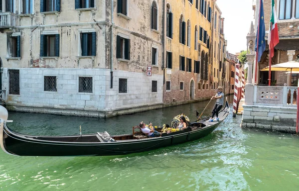 Italie Venise Juillet 2020 Image Éditoriale Célèbre Venise Italienne Été — Photo