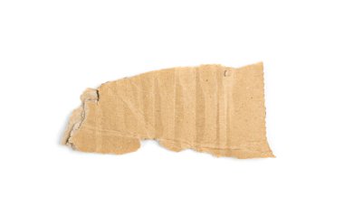 Karton Parçalar Dokulu Arkaplan. Kopya Boşluğu olan Karton Parçası, Kopyalanmış Kraft Kağıt Duvar Kağıdı, Kahverengi Paket Vintage Kağıt İzole Üst Görünüm