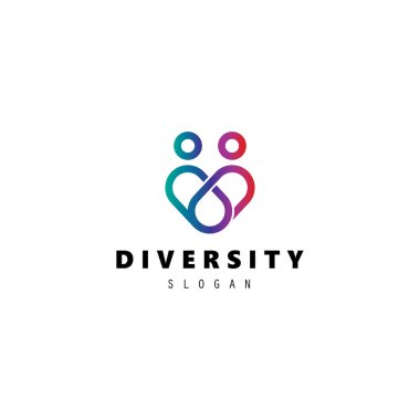 Çeşitlilik Bağlı İnsanlar Ekibi Renkli Logo Vektörü ResimleriComment.
