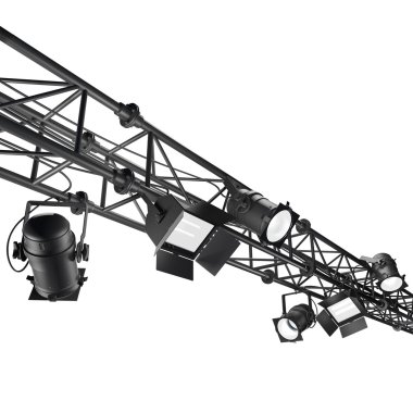 Işık studio veya ışıldak veya soffits asılı