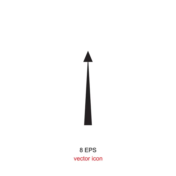 Flecha de icono de vector — Vector de stock