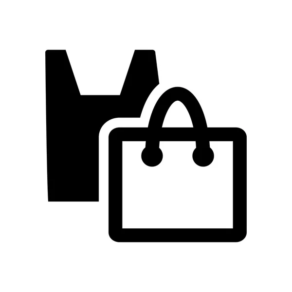 Einkaufstüten-Symbol. — Stockvektor