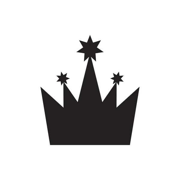 Icono de corona simple — Vector de stock