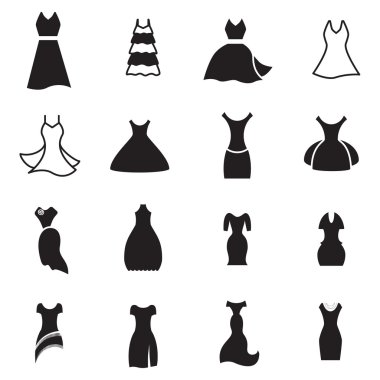 Elbise Icon Set
