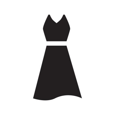 İzole elbise simgesi